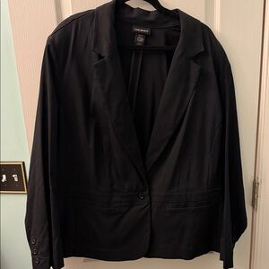 Lane Bryant Women's Classic Black Blazer